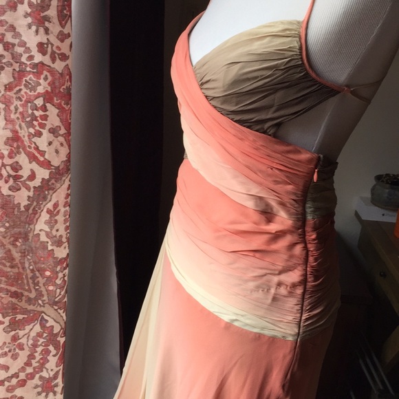 Gorgeous silk ombré dress - Picture 6 of 8